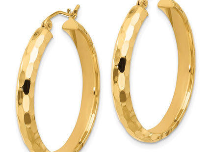 14k Yellow Gold Earrings Style TF1578 - Classique Jewelry Inc.