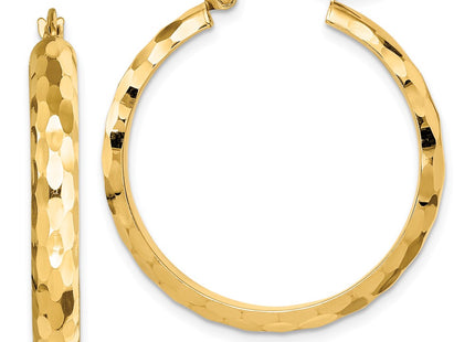 14k Yellow Gold Earrings Style TF1578 - Classique Jewelry Inc.