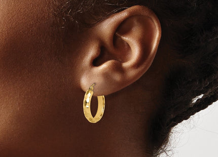 14k Yellow Gold Earrings Style TF1579 - Classique Jewelry Inc.