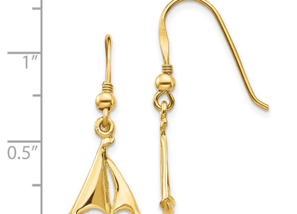 14k Yellow Gold Earrings Style TF1599 - Classique Jewelry Inc.