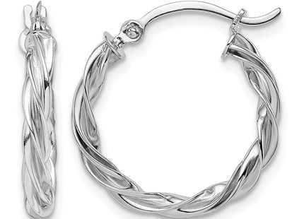 14K gold hoop earrings