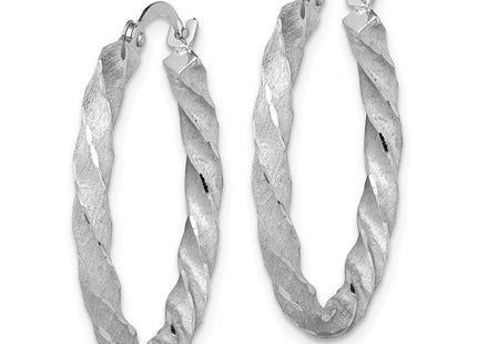 14k White Gold Earrings Style TF1611W - Classique Jewelry Inc.