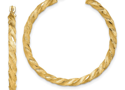 14K gold hoop earrings
