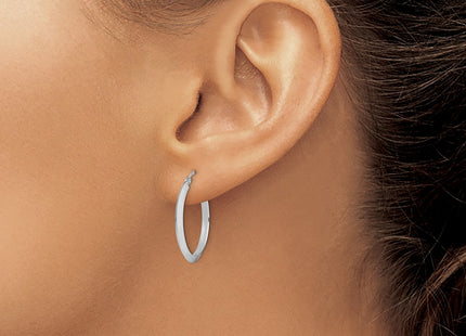 14k White Gold Earrings Style TF1630W - Classique Jewelry Inc.