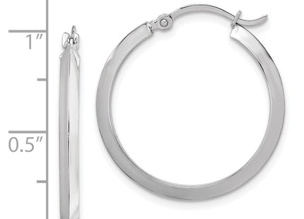 14k White Gold Earrings Style TF1630W - Classique Jewelry Inc.