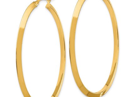 14k Yellow Gold Earrings Style TF1638 - Classique Jewelry Inc.