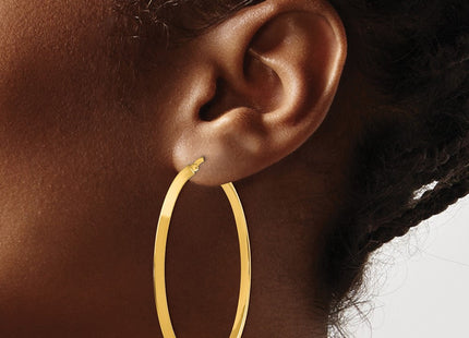 14k Yellow Gold Earrings Style TF1638 - Classique Jewelry Inc.