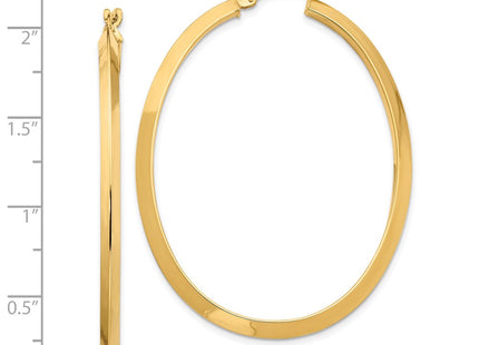 14k Yellow Gold Earrings Style TF1638 - Classique Jewelry Inc.