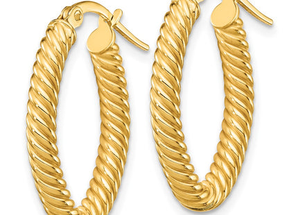14k Yellow Gold Earrings Style TF1644 - Classique Jewelry Inc.