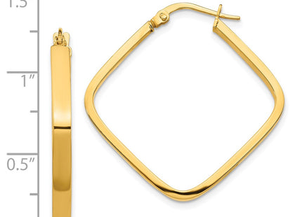 14k Yellow Gold Earrings Style TF1671 - Classique Jewelry Inc.