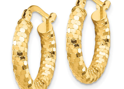 14k Yellow Gold Earrings Style TF1700 - Classique Jewelry Inc.