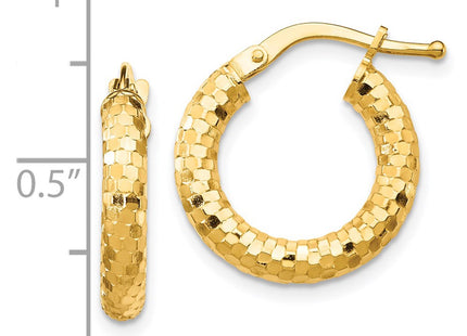 14k Yellow Gold Earrings Style TF1700 - Classique Jewelry Inc.