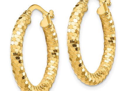 14k Yellow Gold Earrings Style TF1701 - Classique Jewelry Inc.