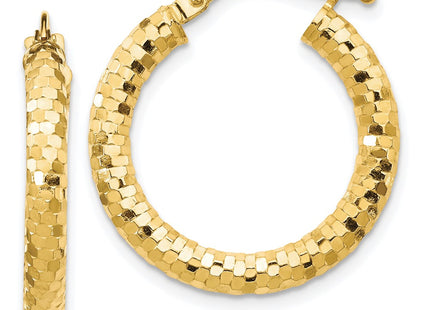 14k Yellow Gold Earrings Style TF1701 - Classique Jewelry Inc.