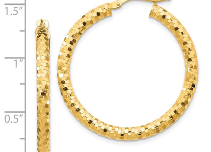14k Yellow Gold Earrings Style TF1703 - Classique Jewelry Inc.