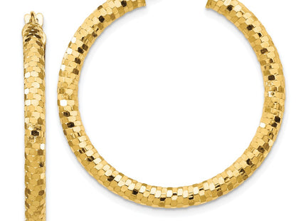 14k Yellow Gold Earrings Style TF1703 - Classique Jewelry Inc.
