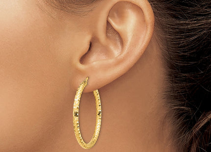 14k Yellow Gold Earrings Style TF1704 - Classique Jewelry Inc.