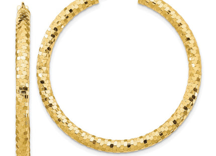 14k Yellow Gold Earrings Style TF1704 - Classique Jewelry Inc.