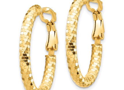 14k Yellow Gold Earrings Style TF1706 - Classique Jewelry Inc.