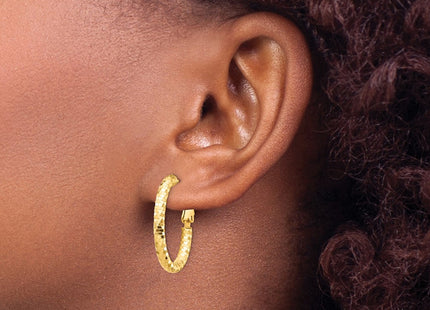 14k Yellow Gold Earrings Style TF1706 - Classique Jewelry Inc.