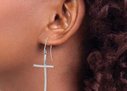 14k White Gold Earrings Style TF1743W - Classique Jewelry Inc.