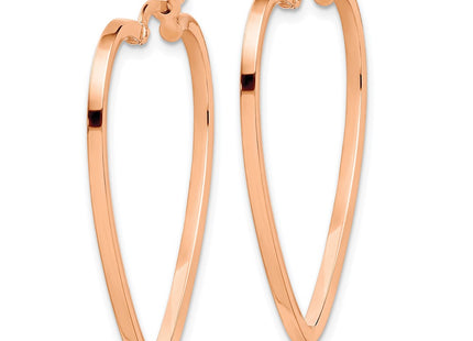 14k Rose Gold Earrings Style TF1744R - Classique Jewelry Inc.