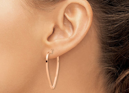 14k Rose Gold Earrings Style TF1744R - Classique Jewelry Inc.