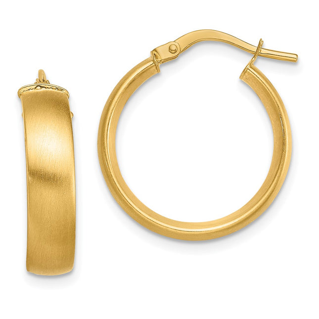 14k Yellow Gold Earrings Style TF1747 - Classique Jewelry Inc.