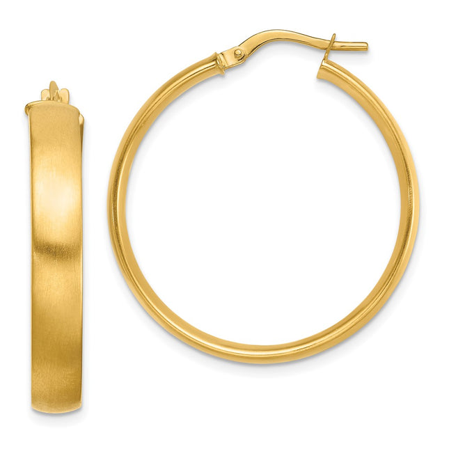 14k Yellow Gold Earrings Style TF1751 - Classique Jewelry Inc.