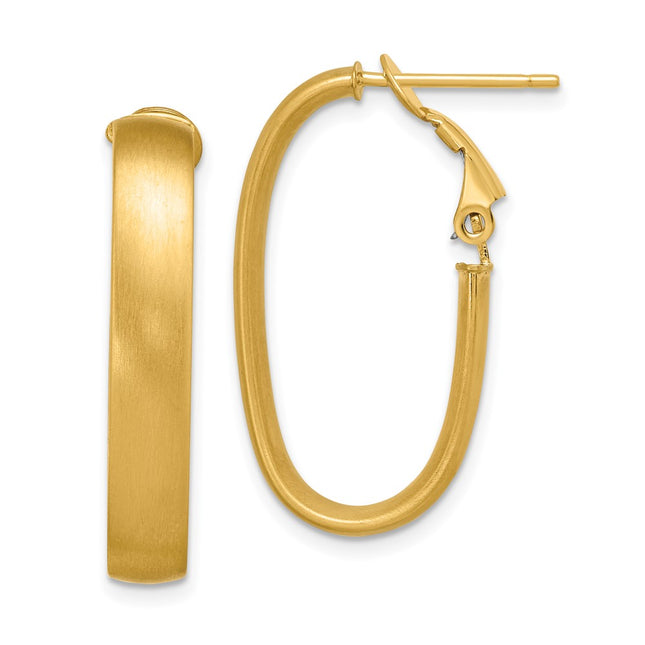 14k Yellow Gold Earrings Style TF1760 - Classique Jewelry Inc.