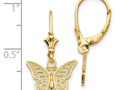 14k Yellow Gold Earrings Style TF1768 - Classique Jewelry Inc.