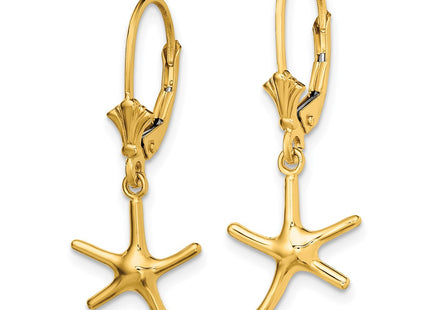 14k Yellow Gold Earrings Style TF1769 - Classique Jewelry Inc.