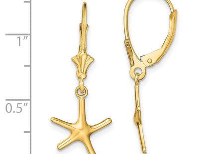 14k Yellow Gold Earrings Style TF1769 - Classique Jewelry Inc.