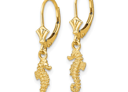 14k Yellow Gold Earrings Style TF1771 - Classique Jewelry Inc.