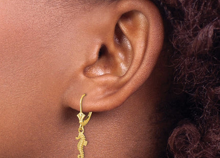 14k Yellow Gold Earrings Style TF1771 - Classique Jewelry Inc.