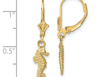 14k Yellow Gold Earrings Style TF1771 - Classique Jewelry Inc.