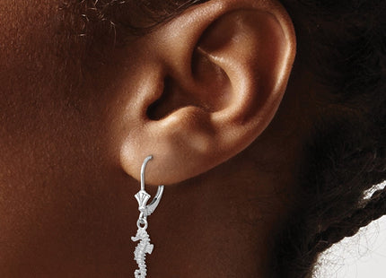 14k White Gold Earrings Style TF1771W - Classique Jewelry Inc.