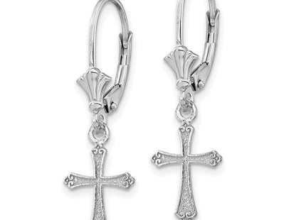 14k White Gold Earrings Style TF1775W - Classique Jewelry Inc.