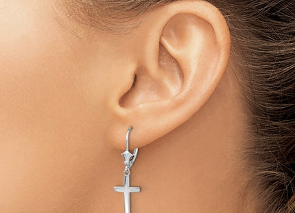 14k White Gold Earrings Style TF1776W - Classique Jewelry Inc.