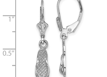 14k White Gold Earrings Style TF1795W - Classique Jewelry Inc.