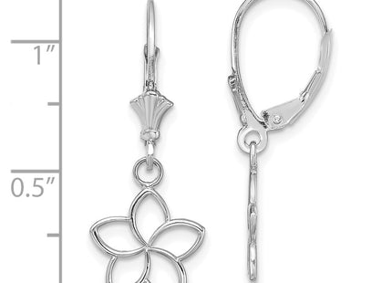 14k White Gold Earrings Style TF1780W - Classique Jewelry Inc.