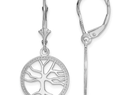 14k White Gold Earrings Style TF1781W - Classique Jewelry Inc.