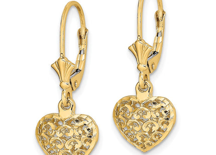 14k Yellow Gold Earrings Style TF1784 - Classique Jewelry Inc.