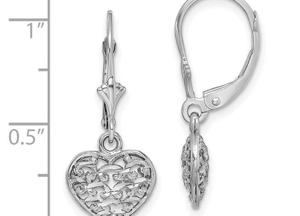 14k White Gold Earrings Style TF1784W - Classique Jewelry Inc.