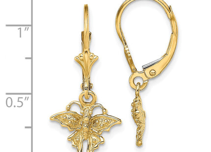 14k Yellow Gold Earrings Style TF1786 - Classique Jewelry Inc.