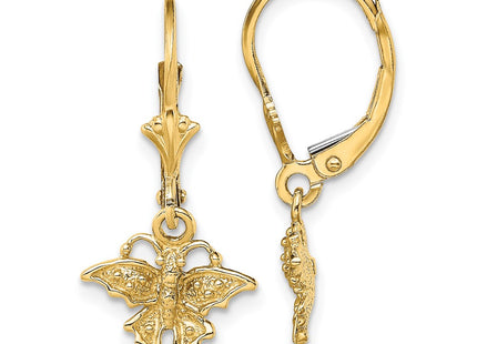 14k Yellow Gold Earrings Style TF1786 - Classique Jewelry Inc.