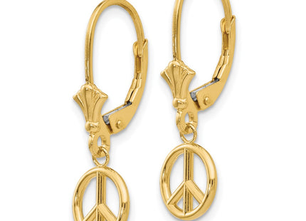 14k Yellow Gold Earrings Style TF1788 - Classique Jewelry Inc.