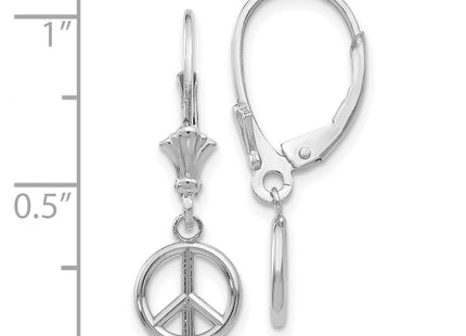 14k White Gold Earrings Style TF1788W - Classique Jewelry Inc.