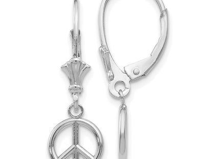 14k White Gold Earrings Style TF1788W - Classique Jewelry Inc.