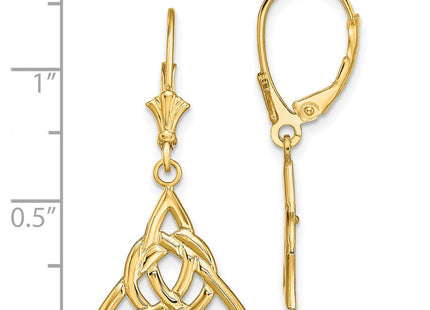 14k Yellow Gold Earrings Style TF1791 - Classique Jewelry Inc.
